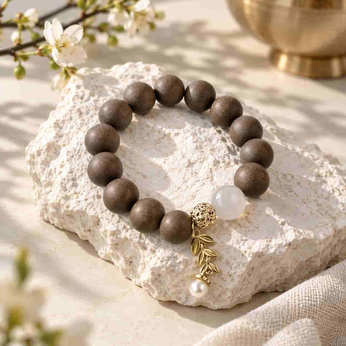 Focus & Energy·Five Elements Incense·White Moonlight Bracelet