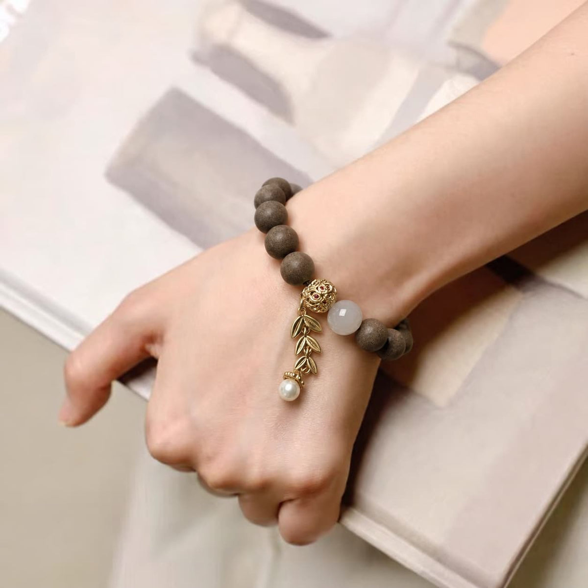 Focus & Energy·Five Elements Incense·White Moonlight Bracelet