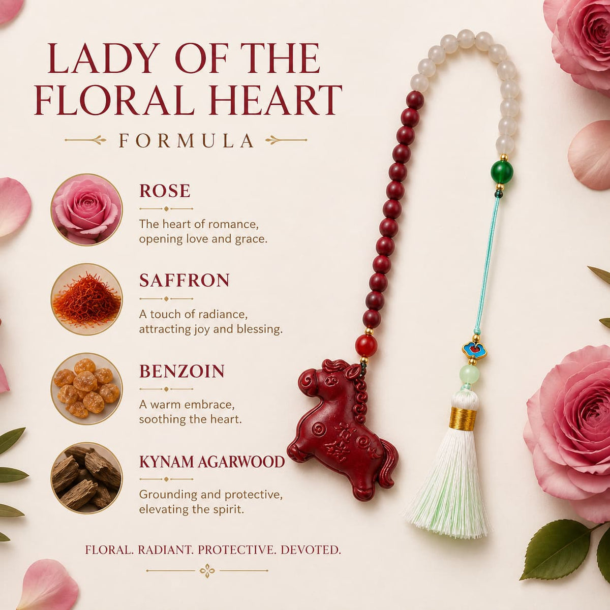 030-Sleep Support · Rose Aroma · Prosperity on the Way · Style C